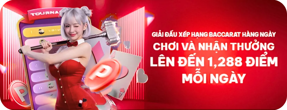 chơi và nhận thưởng lên đến 1,288 điểm