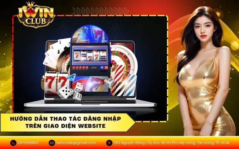 Hướng dẫn thao tác đăng nhập trên giao diện website