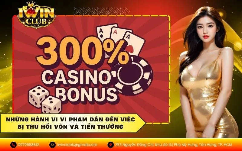 Những hành vi vi phạm dẫn đến việc bị thu hồi vốn và tiền thưởng